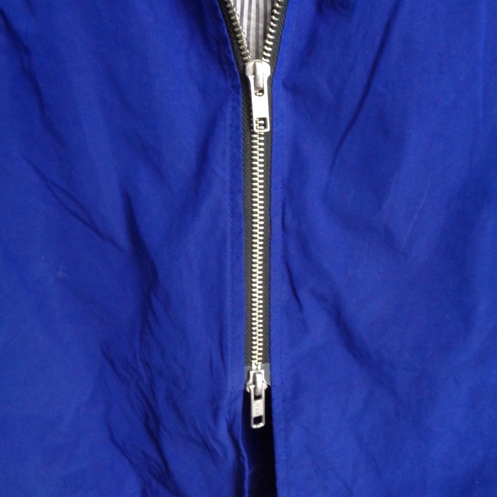 Jane Post Bright Blue Rain Jacket - image 7